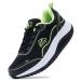 QAUPPE Womens Walking Shoes with Arch Support Wide Orthotic Athletic Sneakers Plantar Fasciitis Tennis for Heel and Foot Pain Relief 9 Wide Blackgreen