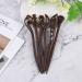 Beaupretty 6-Piece Wooden Hair Clips for Women | Retro Japanese Hair Sticks & Hairpins | Unique Hair Accessories (Random Color) - Buy Online on GoSupps.com