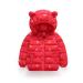 Hooded Coat for Kids Winter Jacket Toddler Padded Coat Warm Puffer Jacket Infant Waterproof and Lightweight Outwear Long Sleeve for Boys Girls 4-5 Years 4-5 Years Red