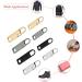 Urmspst Zipper Pull Replacement - 16 Pcs Detachable Tabs for Clothing, Jackets, Backpacks - Black, Gold, Silver - Upgraded Pulls for Luggage & Purses - Buy Online on GoSupps.com