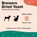 NaturVet Brewers Yeast with Garlic for Healthy Skin & Coat - 500 Tablets - Buy Online on GoSupps.com