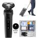 Luxury Head Shaver for Men - IPX7 Waterproof Electric Razor for Thick Beards - Washable Rotary Shaver - Buy Online on GoSupps.com