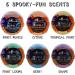 Spooky Bubble Bath Bombs for Kids with Surprise Halloween Squishy Toys - 6 Large Fizzies in Gift Box | 99% Natural Ingredients | Moisturizing | Colorful & Bubbly Fun | 6-Pack Halloween - Buy Online on GoSupps.com