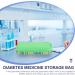 COHEALI Insulin Cooler Bag - Travel Toiletries Organizer for Diabetic Supplies - Green - Buy Online on GoSupps.com