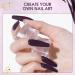 VOXURY Dark Purple Gel Nail Polish 15ml | Long-Lasting Deep Purple UV Gel Polish for DIY Nail Art | Spring Summer Soak Off Manicure Gel Polish - Buy Online on GoSupps.com