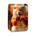 Travel Lipstick Organizer Case Lipstick Case Portable Makeup Bag With Mirror Animal Cute Eating Nuts V344j3cssq