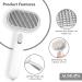 Aumuca Cat Grooming Brush for Shedding - Long/Short Haired Indoor Cats - Removes Mats, Tangles, Loose Fur - White - Buy Online on GoSupps.com