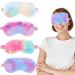 4 Pieces Plush Eye Mask Set - Soft Furry Rainbow Sleeping Blindfold for Women Kids & Teens - Comfortable Travel & Nap Accessories - Buy Online on GoSupps.com