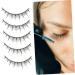 Beaupretty 5 Pairs Fake Eyelashes Puffy Stickers Makeup Eye Stickers Natural False Eyelashes Wispy Lashes Handmade Eyelash Women Wispy Eye Lashes Full Strips Eyelash Miss Chemical Fiber Dense - Buy Online on GoSupps.com