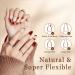 Modelones 500 Piece Transparent Nail Tips - Coffin Ballerina PMMA Resin for Gel Nail Art - 10 Sizes Pre-Buffed Long Artificial Nails - Perfect for DIY Designs - Buy Online on GoSupps.com