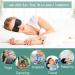 8 Pcs 3D Contoured Sleep Eye Mask Set - Adjustable Blackout Eye Covers for Men & Women | Soft & Comfy Night Blindfolds in Classic Colors (Medium - Buy Online on GoSupps.com