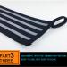 Professional Grade Wrist Wraps 2 Pack - Support Braces for Powerlifting Strength Training Bodybuilding & Crossfit - Unisex Black & Gray - Buy Online on GoSupps.com