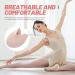 Shop Kallory Top Ballet Pads - Knitted Toe Cap Cover for Dance Shoes | Hemispherical Forefoot Protection - 11x8cm - Buy Online on GoSupps.com
