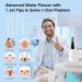2024 Water Dental Flosser Pick - 5 Modes Cordless Oral Irrigator with 300ML Tank & 5 Jet Tips IPX7 Waterproof for Home & Travel - Buy Online on GoSupps.com