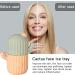 Shop Cactus Shape Ice Roller Massager - Silicone Face Tool for Puffy Eye Bag Removal & Pore Shrink | International Shipping Available - Buy Online on GoSupps.com