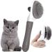 Muxtraders Cat Brush Dog Brush for Shedding-Cat Grooming Brush Cat Comb for Kitten Puppy Massage Removes Mats Tangles and Loose Fur Cat Brushes for Indoor Cats Brush for Long or Short Haired Cats. grey
