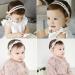 Wisebom 2 Pcs Baby Girls Flower Headbands Soft Elastic Hair Accessories for Newborns & Infants - Buy Online on GoSupps.com