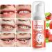 Foam Kids Toddler Toothpaste | Anti-Cavity Mousse | Fluoride-Free U-Shaped Toothbrush | Soda Strawberry Flavor - Ages 3 and Up - Buy Online on GoSupps.com