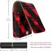 Travel Lipstick Organizer Case Portable Makeup Bag with Mirror | Classic Red Plaid M755f1fbpa Shop Internationally - Buy Online on GoSupps.com