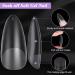 MELLIEX 240pcs Almond Nail Tips - Full Cover Soft Gel Press on Nails Extension - Clear Fake Nails for DIY - 12 Sizes - Buy Online on GoSupps.com