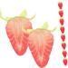 ABOOFAN 20 Pcs Simulated Strawberry Model Home Decor Fruit Artificial Strawberry Model Strawberry Ornament Simulation Strawberry Avocado Faux Strawberries Ornaments Fake Strawberries Pvc As Shownx2pcs 3.80X2.50X1.50CMx2pcs - Buy Online on GoSupps.com