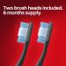 Colgate Keep Soft Manual Toothbrush for Adults with 2 Whitening Brush Heads - Navy Starter Kit - Buy Online on GoSupps.com