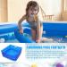 Foldable Foot Bath For Swimming Pool - Foldable Basin Adjustable Blue Foot Bath | Multifunctional Inflatable Foot Bath Foldable Foot Bath For Home Spa Portable Patio Washbasin  - Buy Online on GoSupps.com