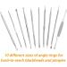 13 Pcs Blackhead Remover Pimple Popper Tool Kits Comedone Acne Extractor Kit Blackhead Remover Tweezers Set Stainless Steel for Forehead/Facial/Nose Suitable for Women and Men - Buy Online on GoSupps.com