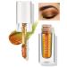 HOOMUSS Chameleon Eyeshadow Gold Glitter Eyeshadows  Multichrome Liquid Eyeshadow Holographic Eye Makeup  Pigmented and Long Lasting and Quick Drying  Sunset 7 Sunset