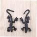 Shop Healeved 10-Pack Halloween Simulation Gecko Toys | Mini Black Gecko Models for April Fools & Creepy Halloween Decor - 3.5x8cm - Buy Online on GoSupps.com