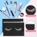 dinio 50 Pieces Eyelash Bags Lash Bags for Aftercare Bags Eyelash Makeup Bags with Zipper for Women (Black 6X4Inch) - Buy Online on GoSupps.com