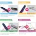 6 Pieces Black Nail Files 100/180 - Professional Double-Sided Reusable Robust & Washable | Nail Care Essentials - Buy Online on GoSupps.com