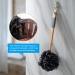 AmazerBath Shower Loofah Back Scrubber with Wooden Handle - Men and Women - Black - Buy Online on GoSupps.com