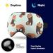 Red Panda Sleep Mask - Adjustable Blindfold for Men and Women - Blocks Light for Better Sleep - Ideal for Night, Travel, and Naps - Buy Online on GoSupps.com