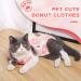 VZUHSW Cat Recovery Shirt | Post-Surgery Medical Pet Clothing for Sterilized Cats & Kittens - Anti-Laceration Protection - Buy Online on GoSupps.com