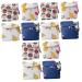 Alipis 3 sentences 4 pcs packed with women's bandages bag children's stand wallet wet bags storage bag for menstrual pads diaper bag travel cotton cotton cosmetic bag different colors x 3 pieces 1 piece (1 Pack)