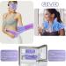 REVIX Microwave Heating Pads Set - Back Pain Relief, Neck Shoulder Wrap, Eye Mask - Purple - Buy Online on GoSupps.com