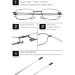 Vevesmundo Blue Light Filter Folding Glasses for Men & Women - Collapsible Mini Reading Glasses with Case - 2.25x Magnification - Buy Online on GoSupps.com