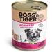 Dogs'n Tiger Adult Dog Food 6 x 800g Cans Pet-Friendly Formula with 67% Meat + Flaxseed Oil + Herbs - No Sugar Artificial Flavours Lamb & Parsnips - Buy Online on GoSupps.com