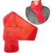 Neck Heating Pillow - Washable Electric Neck Wrap with USB 3 Temperature Settings - Thermal Support Scarf for Men & Women (Red) | Winter Outdoor Comfort - Buy Online on GoSupps.com