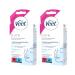 Veet Easy -Gel Cold Wax strips - Suitable for normal skin - application for face - up to 28 days of smooth skin - minimum ingredients - 20 double strips 40 single strips