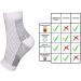 2 Pairs Ankle Compression Socks 20-30 mmHg for Men & Women - Open Toe Plantar Fasciitis Relief Size 2X Large - Buy Now! - Buy Online on GoSupps.com