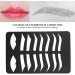 Eyebrow Lip Shape Stencils Kit Iron Design 7 Brow Shapes & 1 Lip Template Reusable Suitable for Men and Women for Eyebrow and Lip Design - Buy Online on GoSupps.com