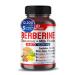 ULTRA HERBS Premium Berberine 12 200MG with Cinnamon Milk Thistle *USA Made & Test* Promotes Liver Function Gut Health Imnunity (150 Count (Pack of 1))