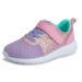 Girls shoes children sneakers glitter sports shoes running shoes indoor shoes sneakers Velcro fastener tennis shoes festive for young people 23 EU violet pink