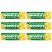 Honees Filled Menthol Cough Drops, Honey, Menthol & Eucalyptus Cough Drops- Natural Sore Throat Relief - Nothing Artificial -Throat Lozenges, Non-GMO (6 Pack 54 Drops) Eucalyptus 6 Pack-54 Drops