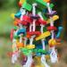 KINTOR Large Bird Chewing Toy for Parrot Cage - Ideal for African Greys, Macaws, Cockatoos, Eclectus, and Amazons - Buy Online on GoSupps.com