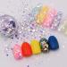 Sanwood Chunky Glitters Set for Baking & Beauty | 6 Color Shine for Face Hair Nails - Perfect for Festivals & Christmas - Buy Online on GoSupps.com