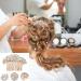 Frcolor Bridal Hair Comb | Simulated Pearl Wedding Hair Accessories in Rose Gold - Perfect for Brides - Buy Online on GoSupps.com
