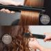 TECHMERI 2-in-1 Hair Straightener & Curler - Ionic Ceramic Flat Iron 1 Inch 450 F Dual Voltage - Perfect for International Shipping - Buy Online on GoSupps.com